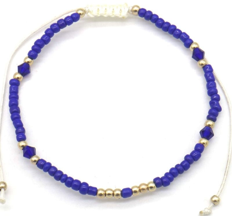 AA 0076 - Enkelband - Beach Vibes - Blauw