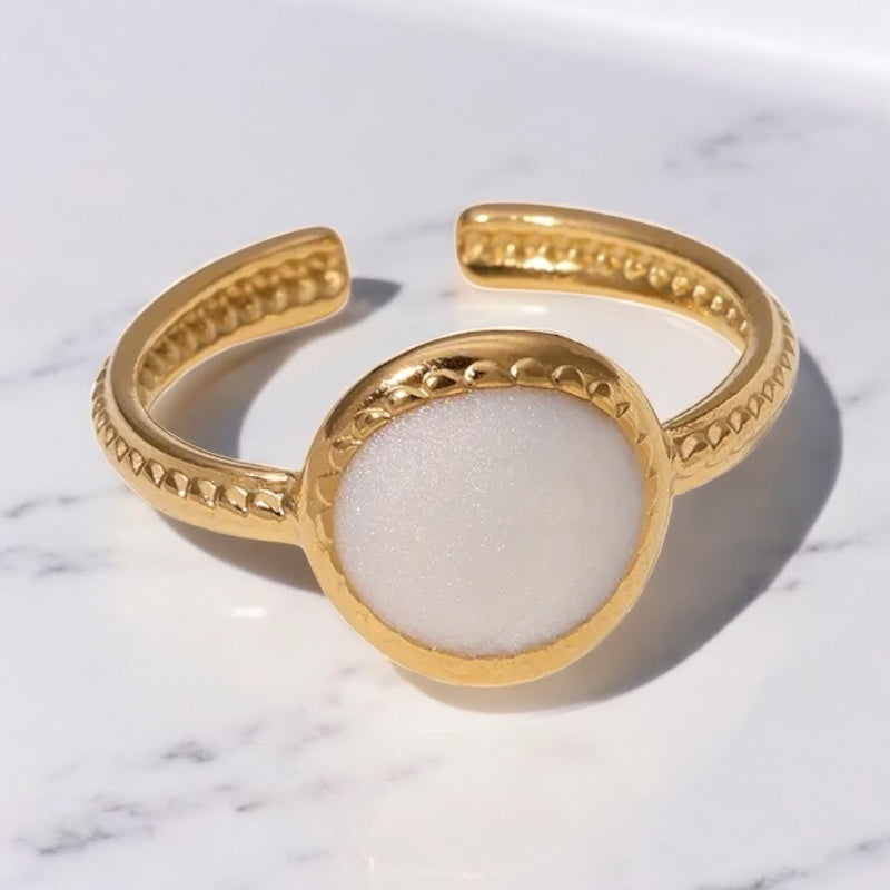 AA 0387 - Ring - RoundGlow - Goudkleurig