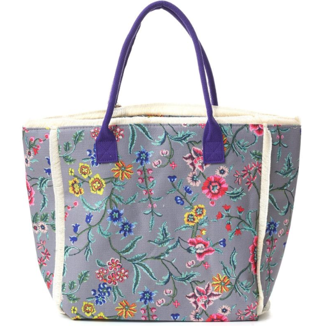 AAA 0009 - Strandtas - Sunny Bloom - Paars