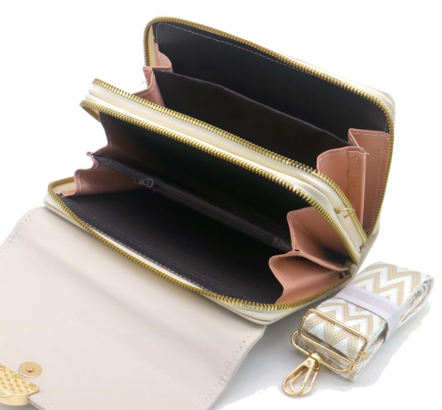 AAA 0001 - Tas CitySmart Crossbody - Cremé