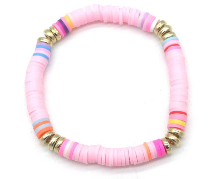 AA 0008 - Kinderarmband - Pink Fun