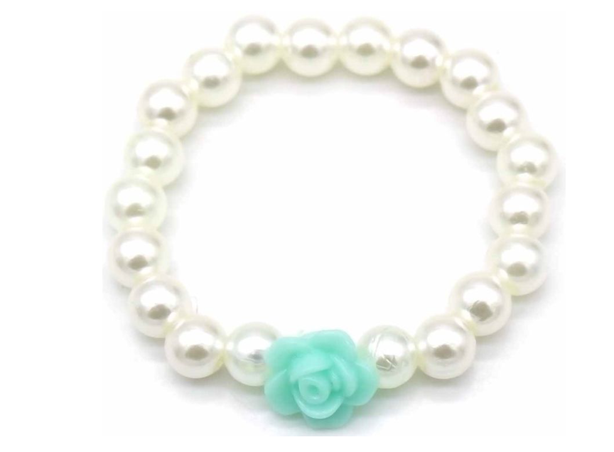 AA 0043 - Kinderarmband - Blue Blossem
