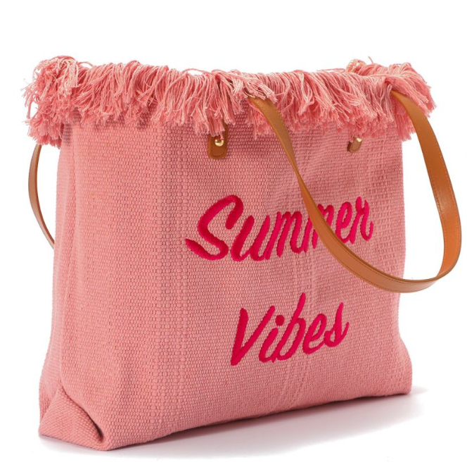 Stranstas - Summer Vibes Carryall Roze