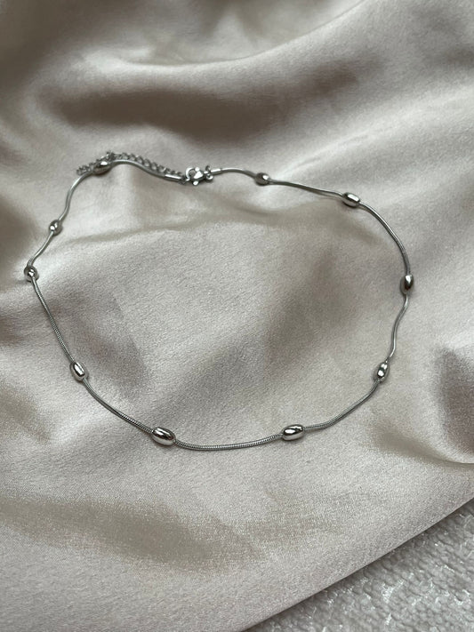 AA 0109 - Ketting - Stainless Steel - Zilverkleurig