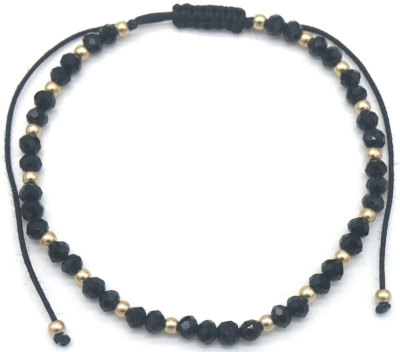 AA 0476 - Enkelband - Beach Vibes - Zwart