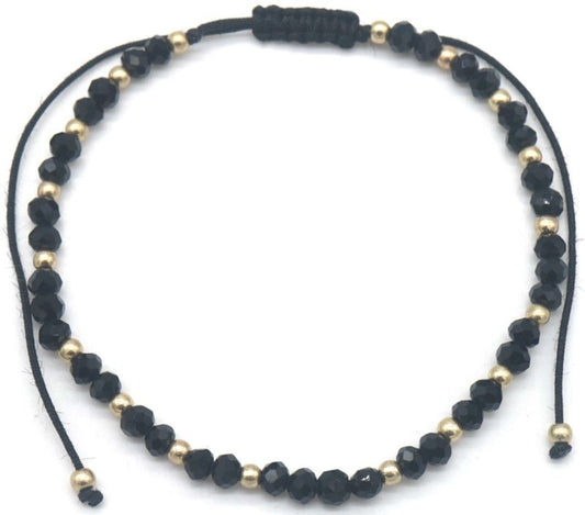 AA 0476 - Enkelband - Beach Vibes - Zwart