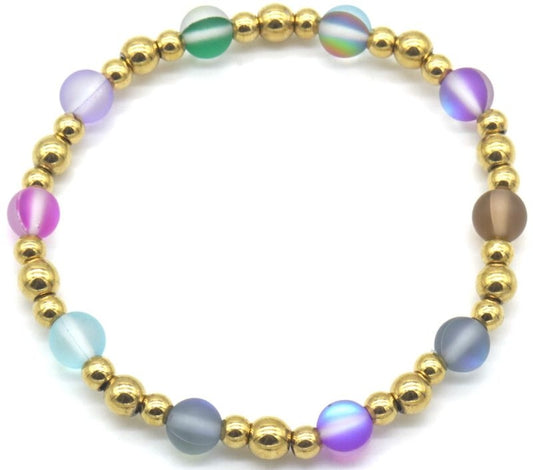 AA 0443 - Armband - Golden Pop - Goudkleurig