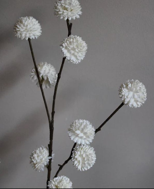 Pom Pom Kunsttak XXL – Wit