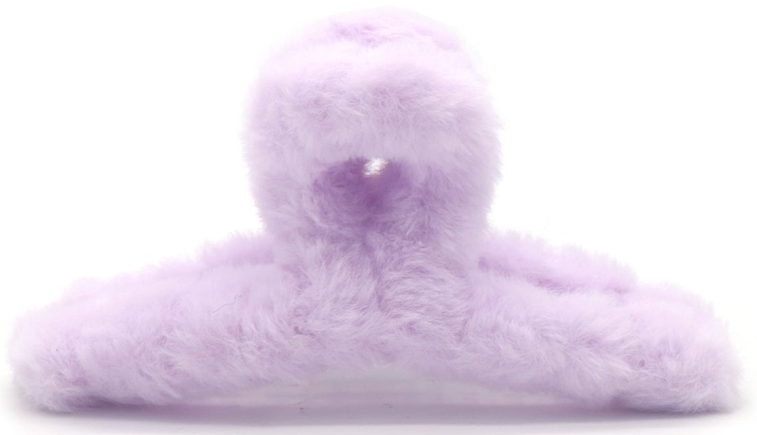 AA 0278 - Haarklem - Fluffy - 12,5 cm - Paars