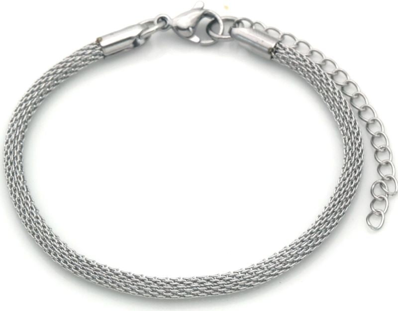 AA 0291 - Armband - Stainless Steel - Zilverkleurig