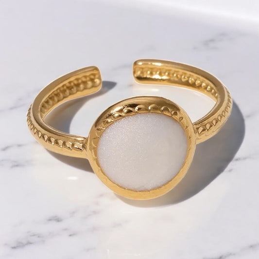 AA 0387 - Ring - RoundGlow - Goudkleurig