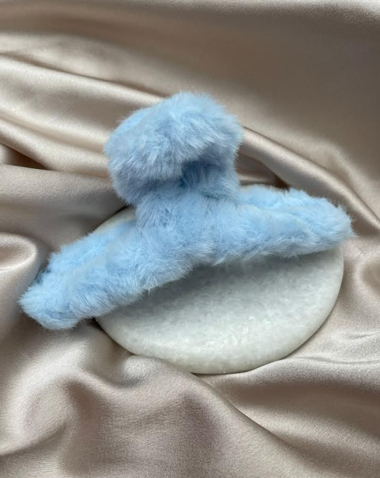 AA 0280 - Haarklem - Fluffy - 12,5 cm - Blauw