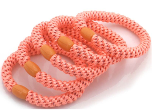 AA 0080 - Hairtie - Twist & Style - 5 stuks - Oranje