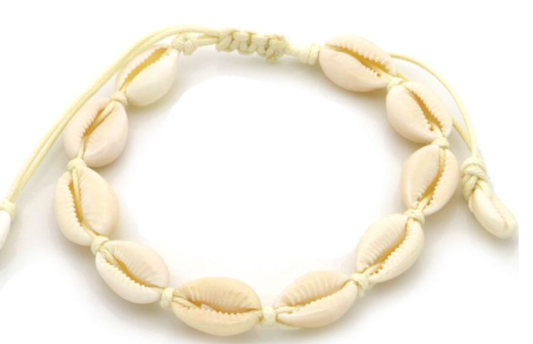 AA 0298 - Enkelbandje - ShellBreeze - Beige