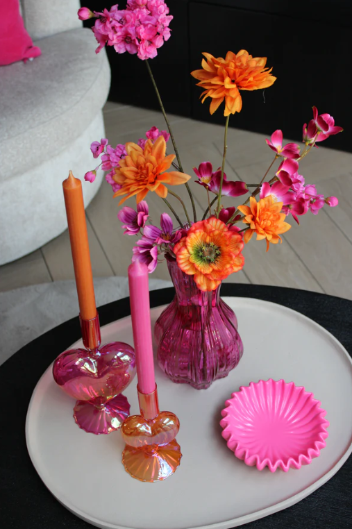 Vaas Miley - Fuchsia - 25,5 cm Hoog