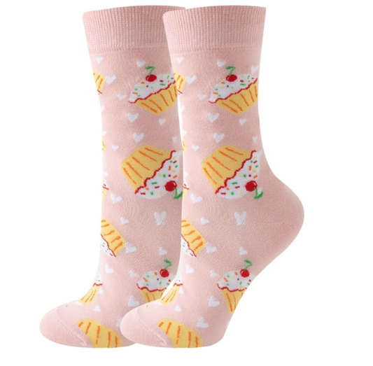AA 0274 - Sokken - Cupcake Cuties - Maat 36-43