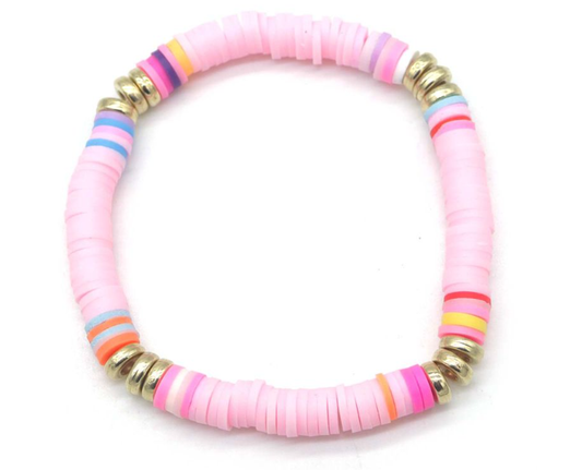 AA 0008 - Kinderarmband - Pink Fun