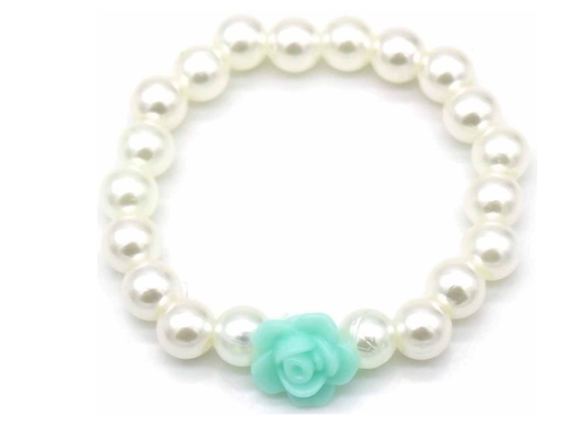 AA 0043 - Kinderarmband - Blue Blossem