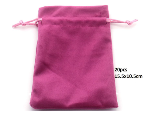 Velvet Gift Bags 20 stuks